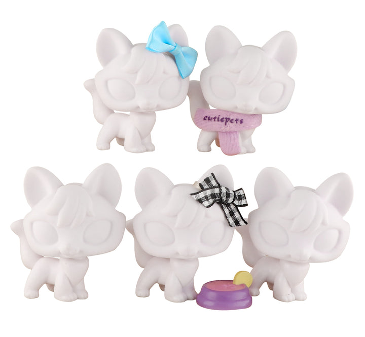 lps white fox blank pack of 5