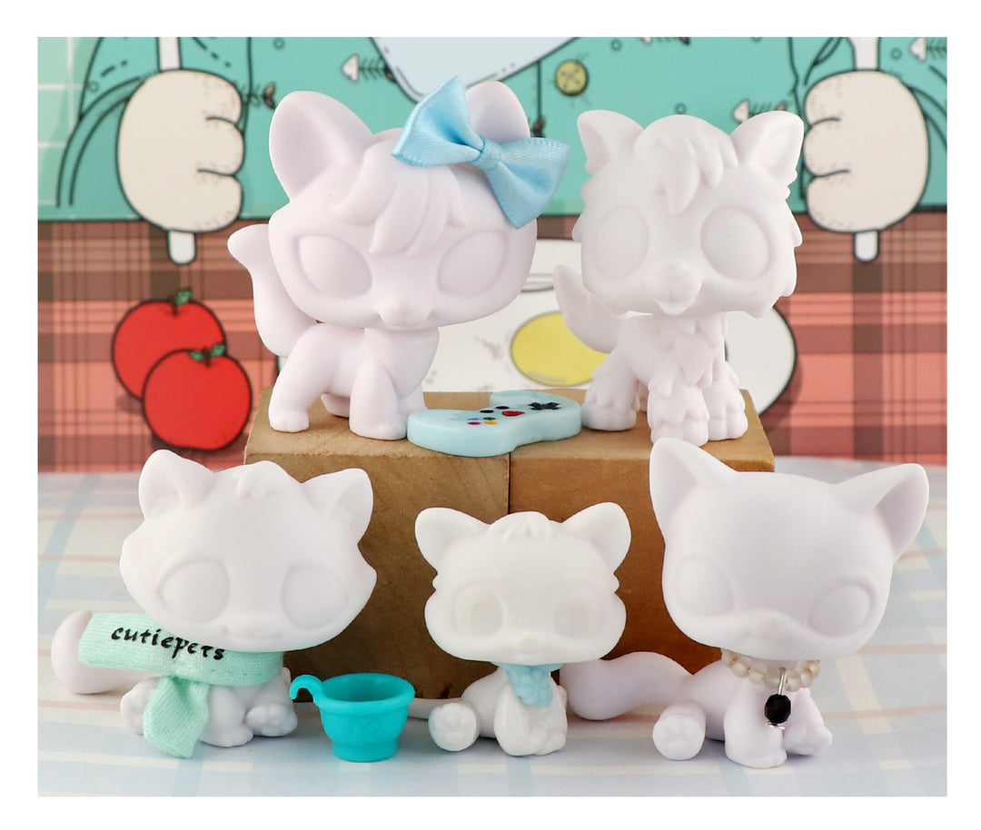 lps white blank pack of 5