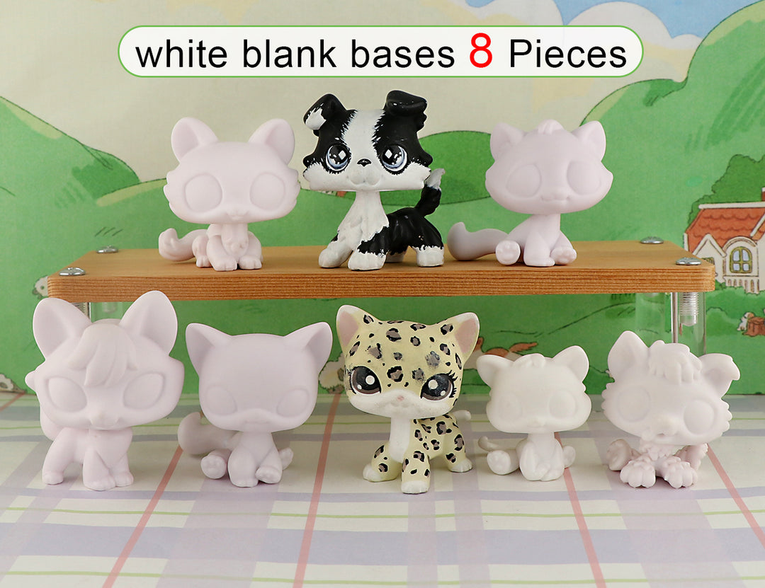 lps white base lot of 8