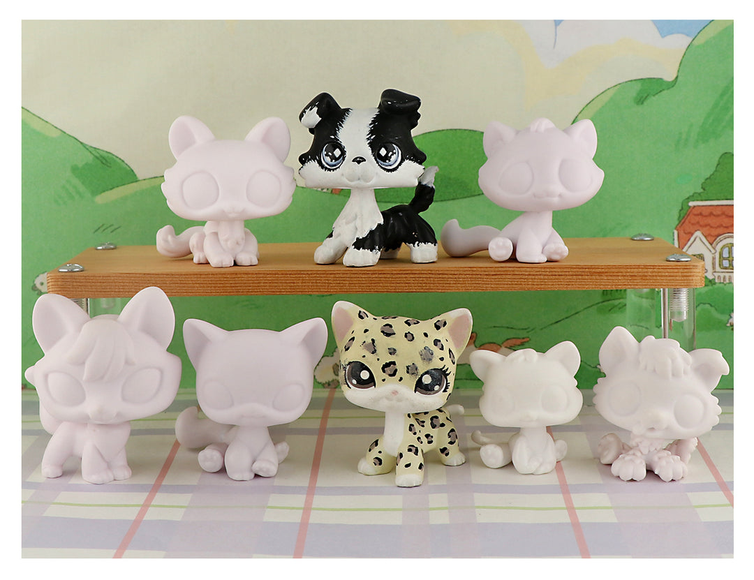 lps white base lot of 8