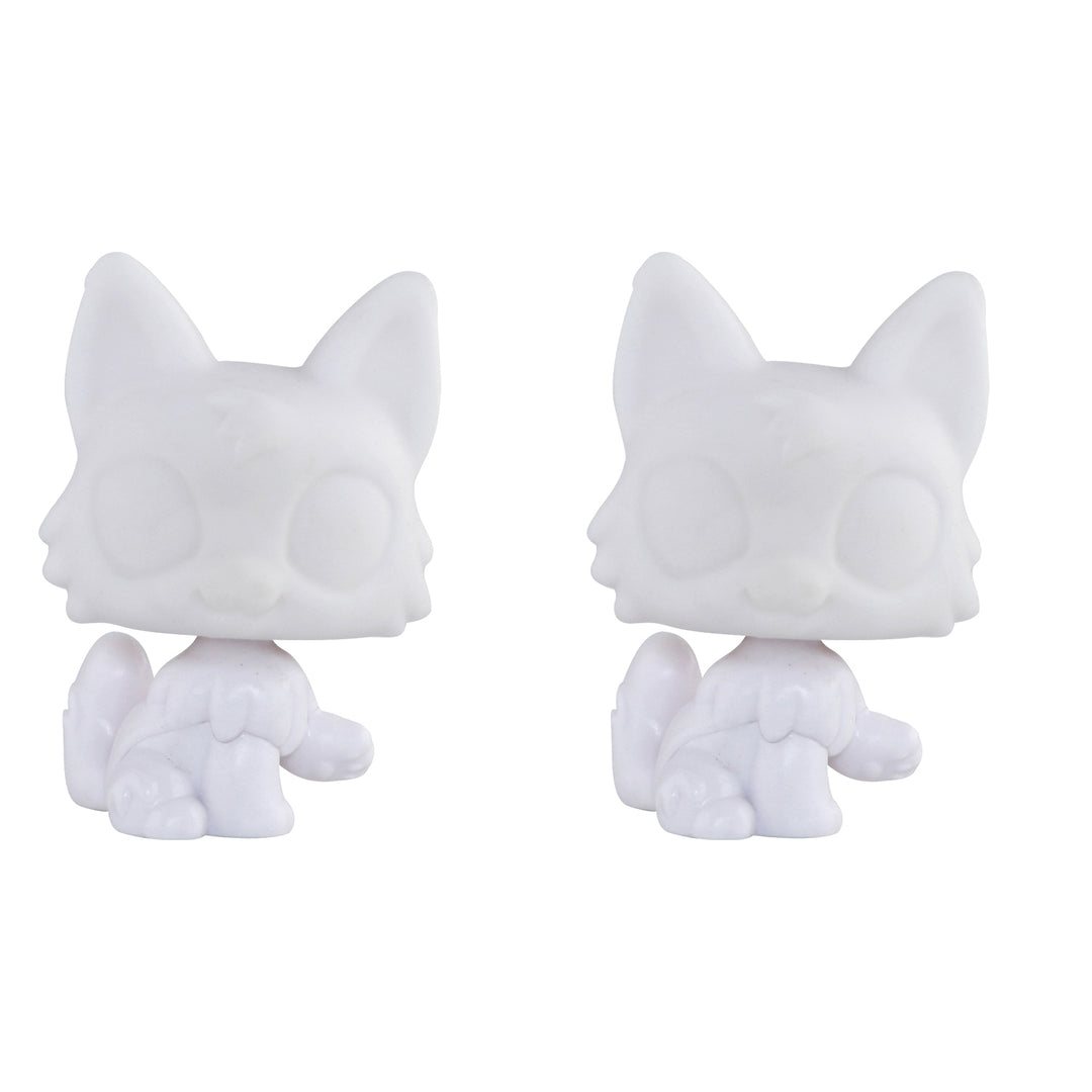 LPS Wolfcat White Base Blank, Pack of 2