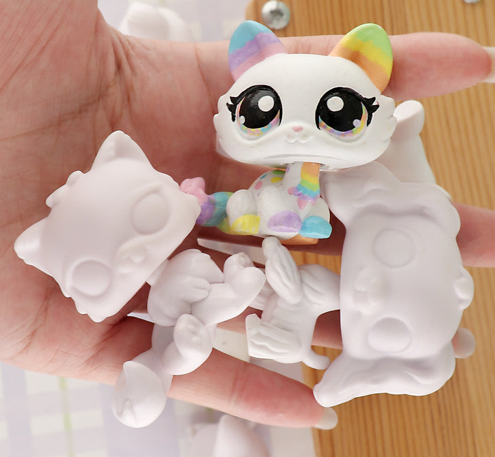 lps white blank pack of 8